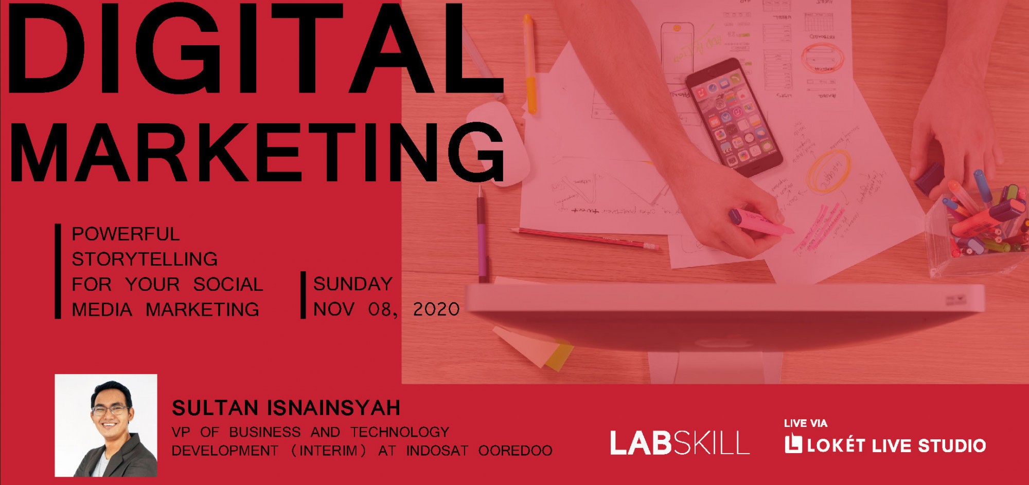 Beli Tiket Digital Marketing Lab Powerful Storytelling For Your Social