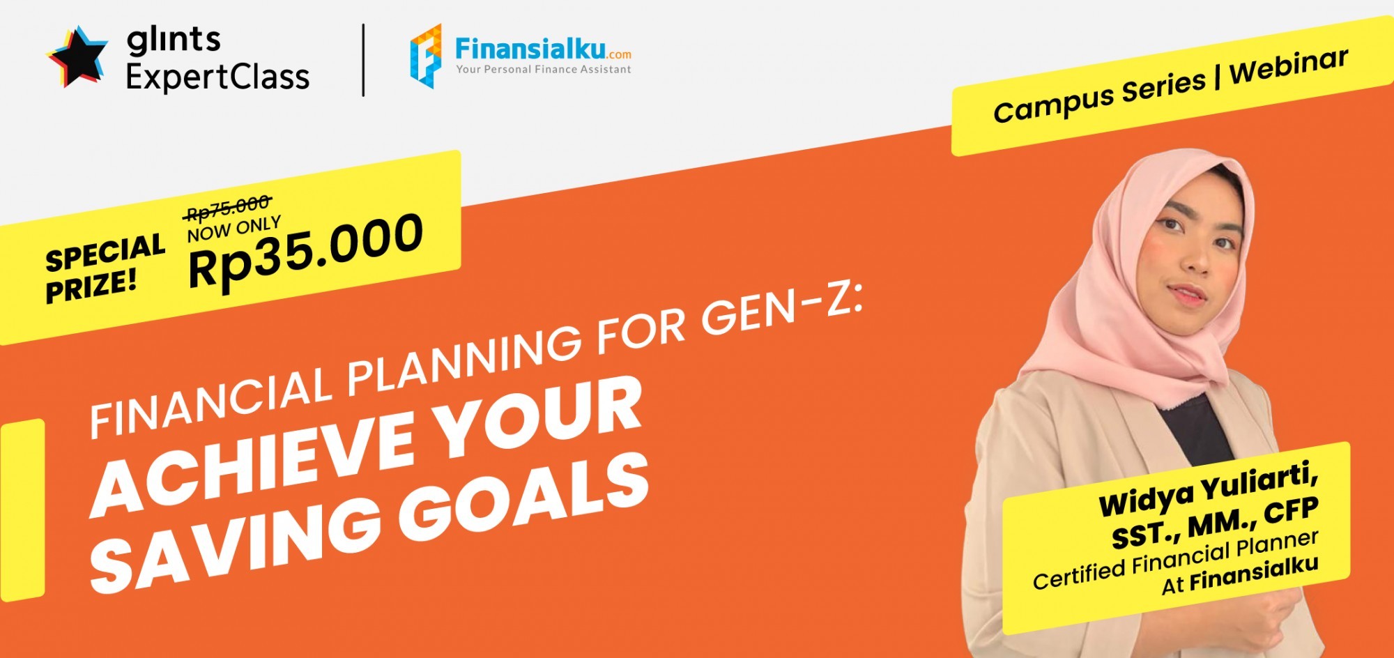 Beli Tiket Glints ExpertClass X Finansialku] Financial Planning