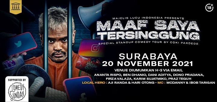 MAAF SAYA TERTANGKAP - SURABAYA