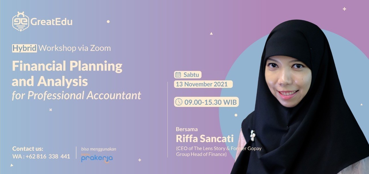 Jual Tiket Financial Planning And Analysis Loket