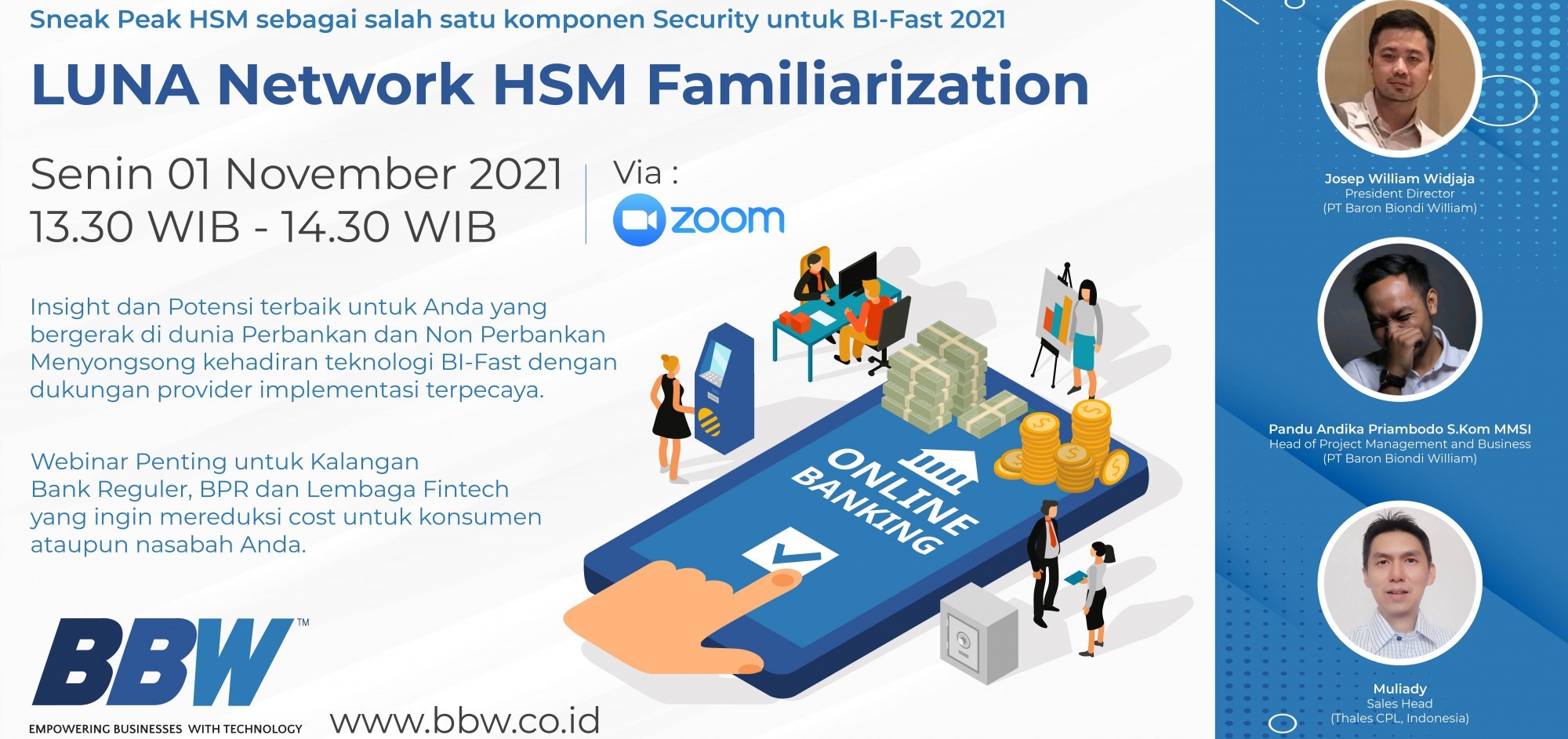 BI FAST Security Infrastruktur LUNA Network HSM Familiarization