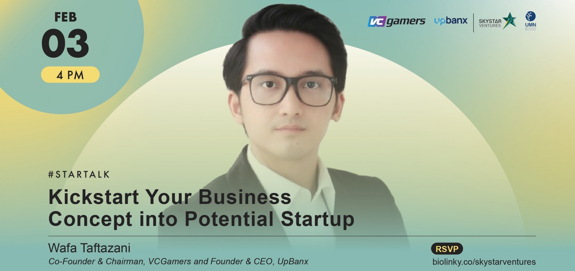 STARTALK “Kickstart Your Business Concept into Potential Startup”