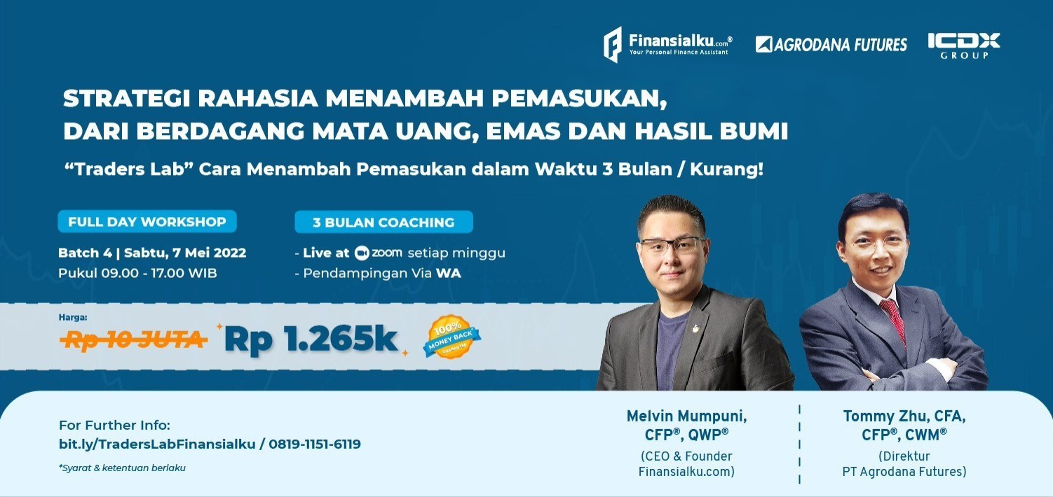 Beli Tiket Traders Lab Finansialku Batch 5 Strategi Rahasia Menambah