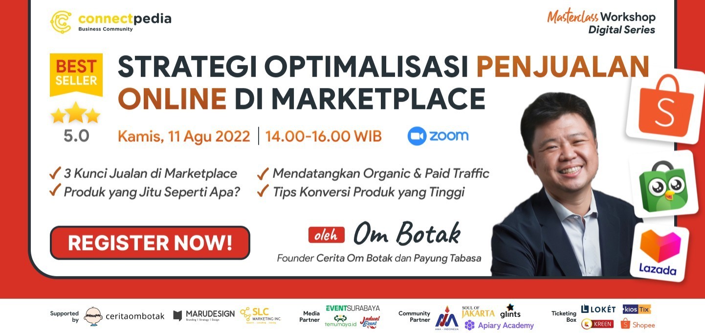 Jual Tiket Strategi Optimalisasi Penjualan Online Di Marketplace 
