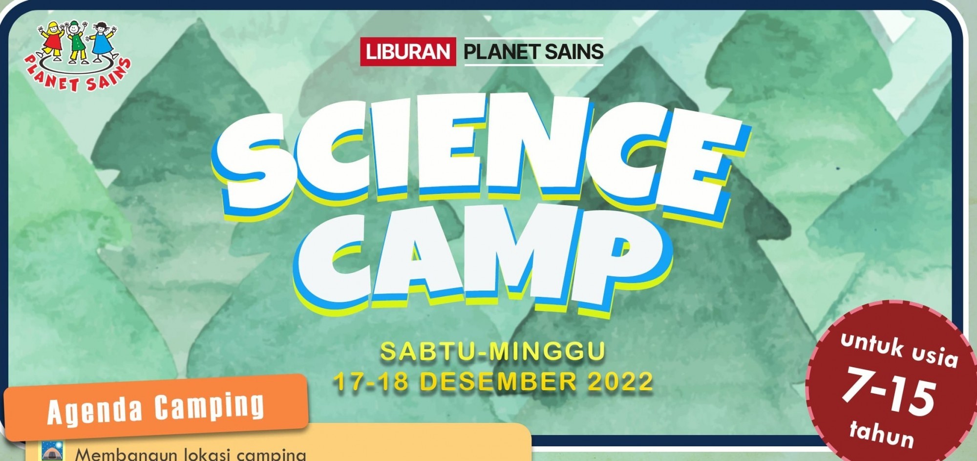SCIENCE CAMP SAINS