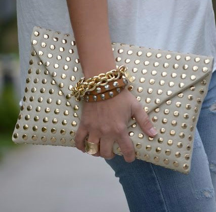 Studded Clutch