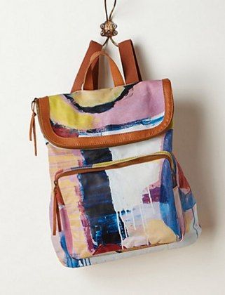 Abstract Print Backpack