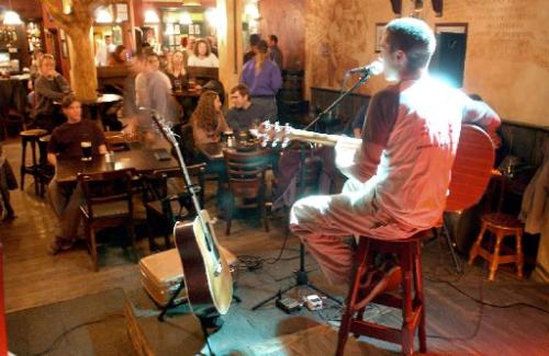 Something different like an open mic or poetry slam