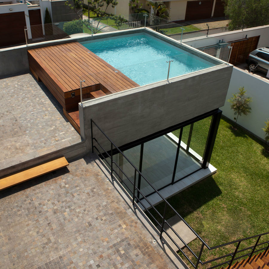 Rooftop pool