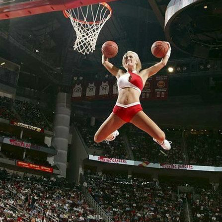 Someone who can do a mean slam dunk