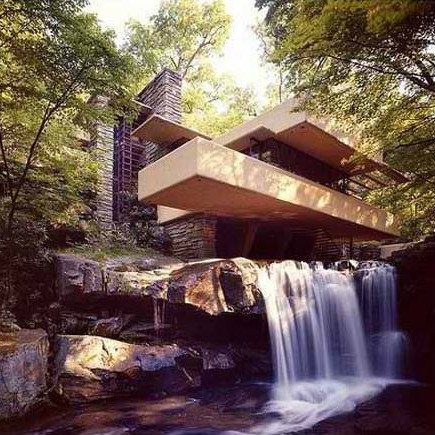 Waterfall with pressure jet feature