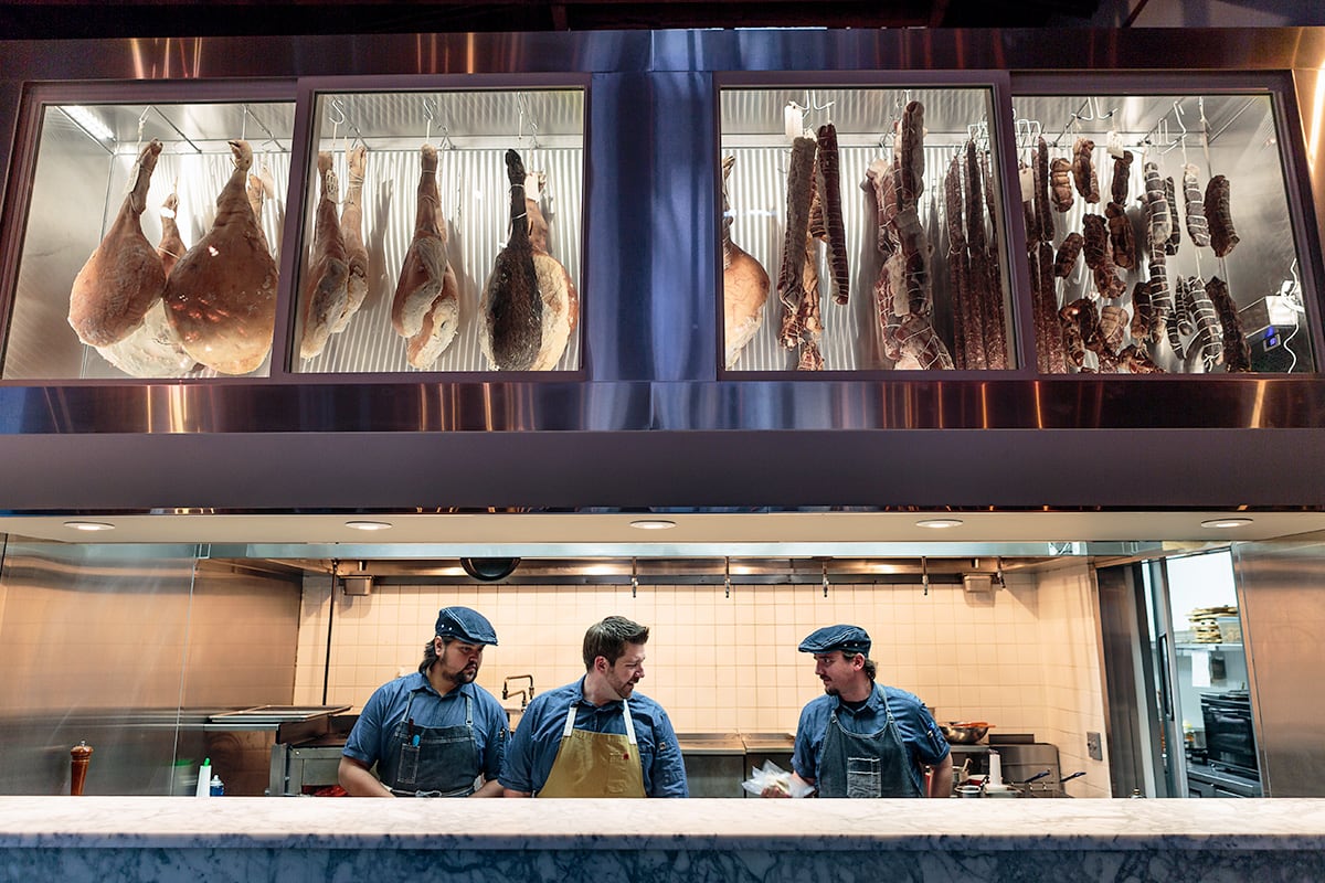 Luxe Digital luxury restaurant Healdsburg Valette kitchen