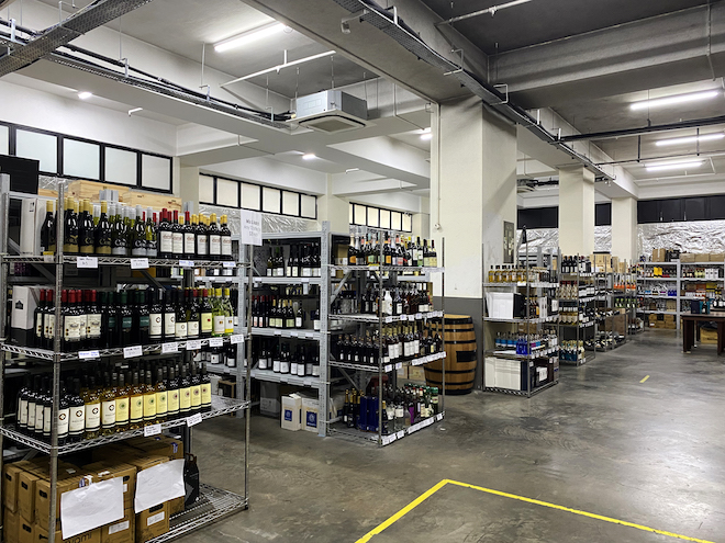 CornerStone Wines Warehouse