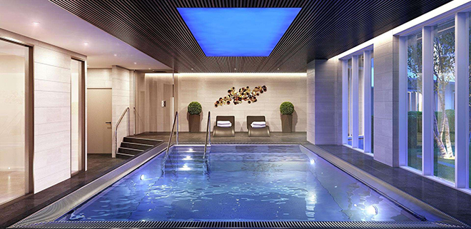Aqua Platinum indoor pool