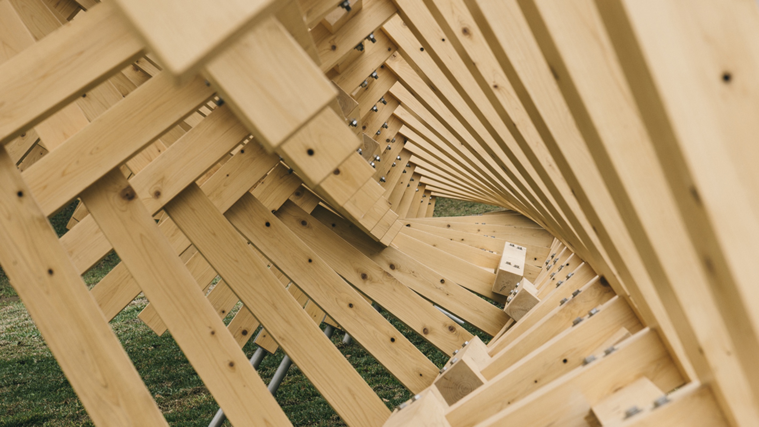 Wind Eaves by Kengo Kuma Close Up