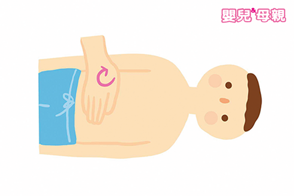 寶寶吐奶 可能是胃食道逆流 二步調整 ４種按摩 緩解寶寶的不舒服 嬰兒與母親