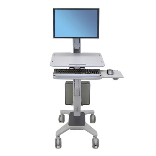 WorkFit-C, Single LD Sit-Stand Workstation