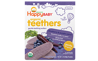 happy baby rice crackers