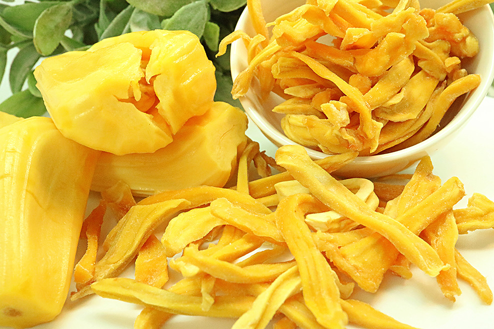 Healthy Snacks Malaysia Dehydrated Honey Jackfruit Slices (No Sugar