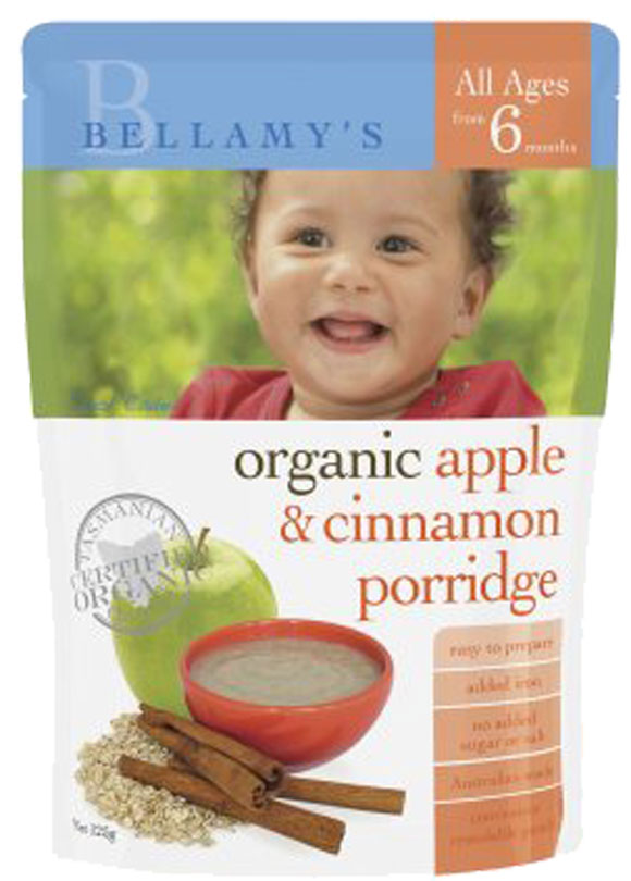 bellamy's baby porridge