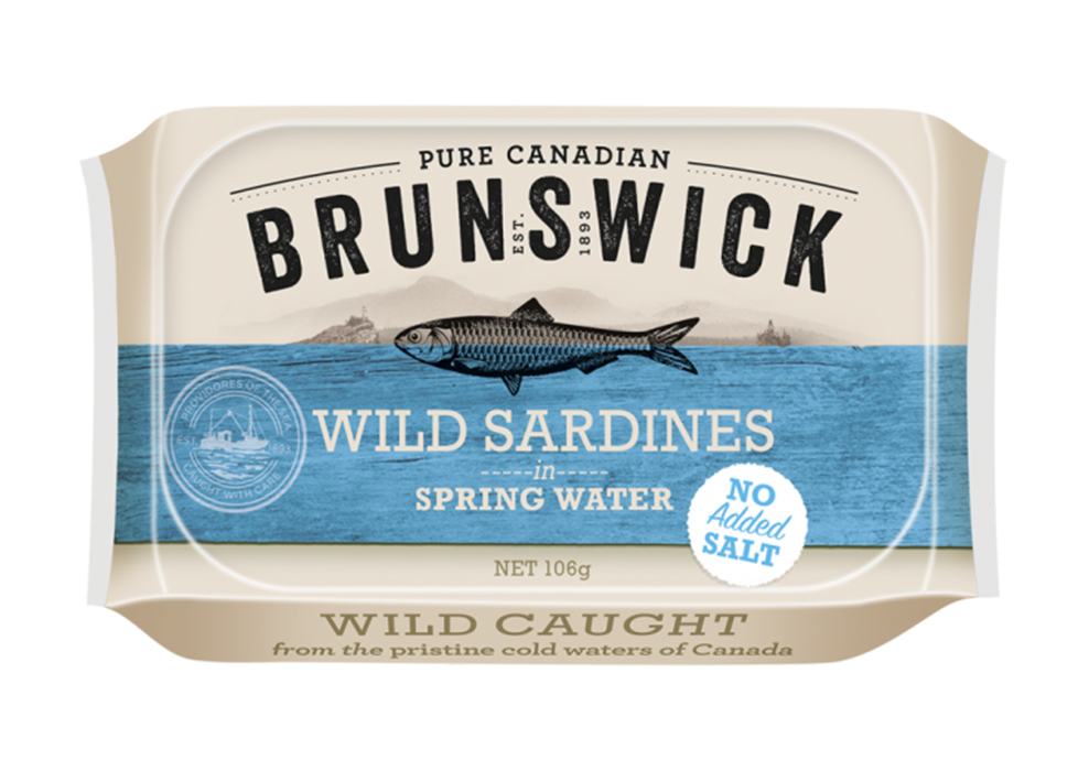 Healthy Snacks Malaysia Brunswick Sardines In Spring Water No Salt Added
