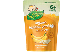 rafferty's garden organic banana porridge