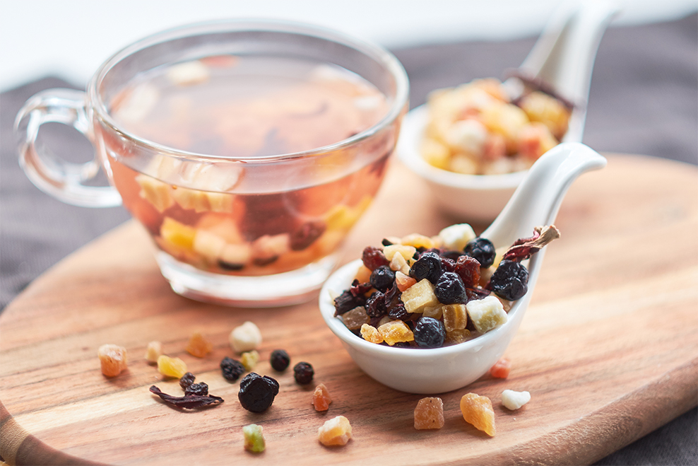 Antioxidant Berries Dried Fruit Tea Signature Market