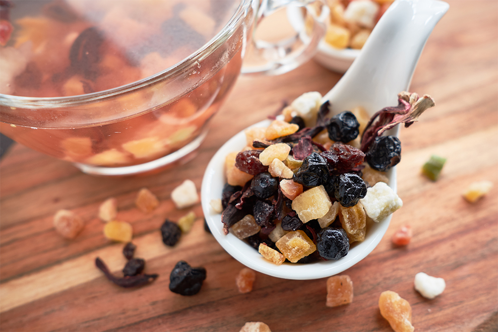 Antioxidant Berries Dried Fruit Tea Signature Market