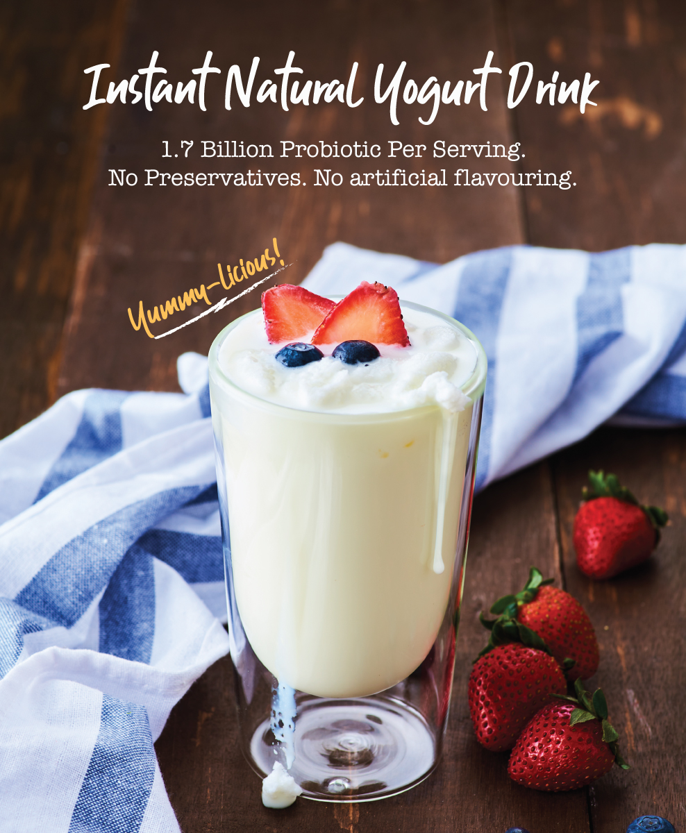 Healthy Snacks Malaysia - Instant Natural Yogurt Drink