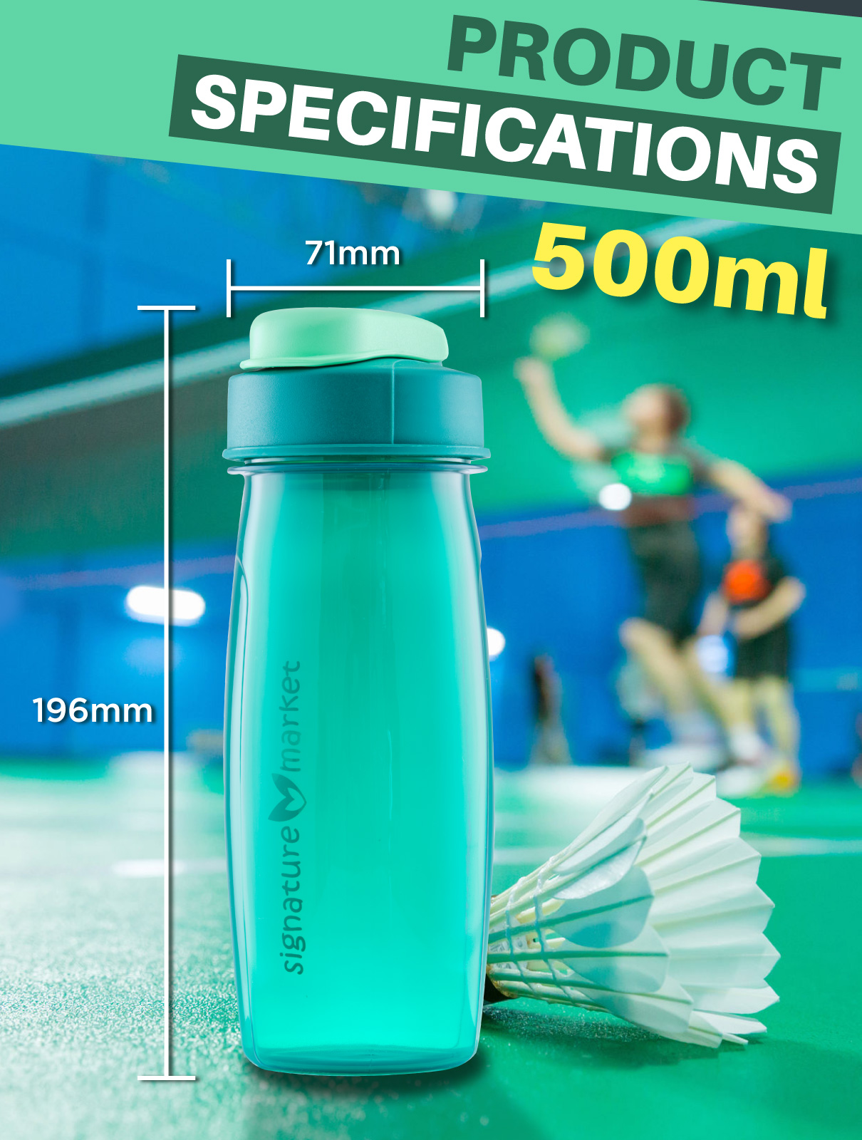 Download Healthy Snacks Malaysia - BPA-Free Green Shaker Yellowimages Mockups