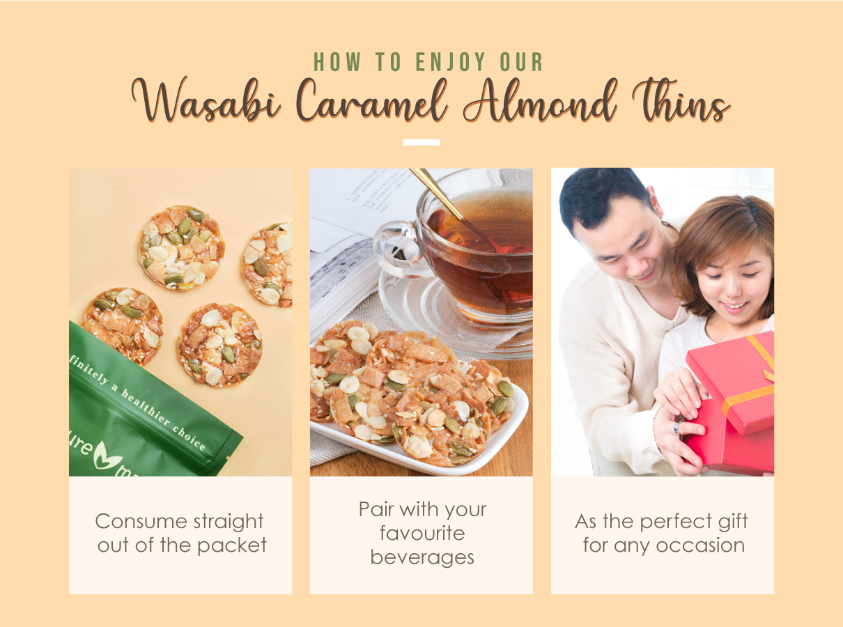 Healthy Snacks Malaysia - Kuih Kapit Almond Thins