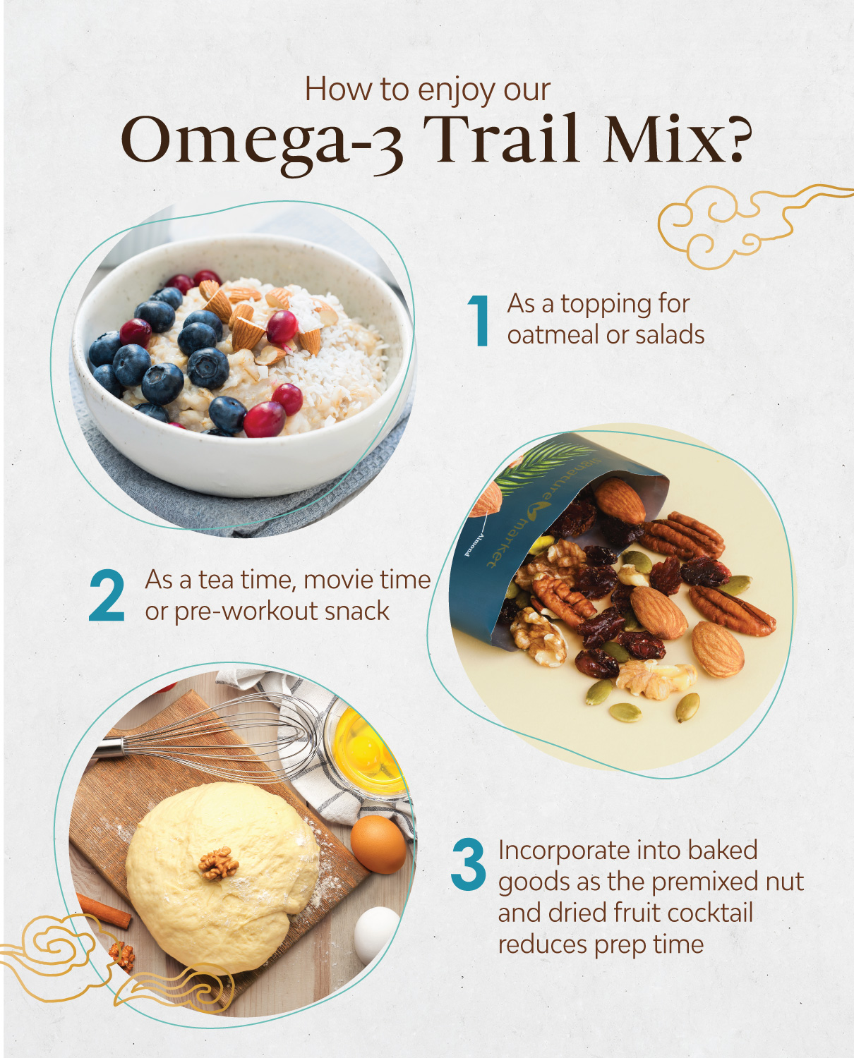 Healthy Snacks Malaysia [Limited Time Offer] Omega3 Trail Mix (Usual