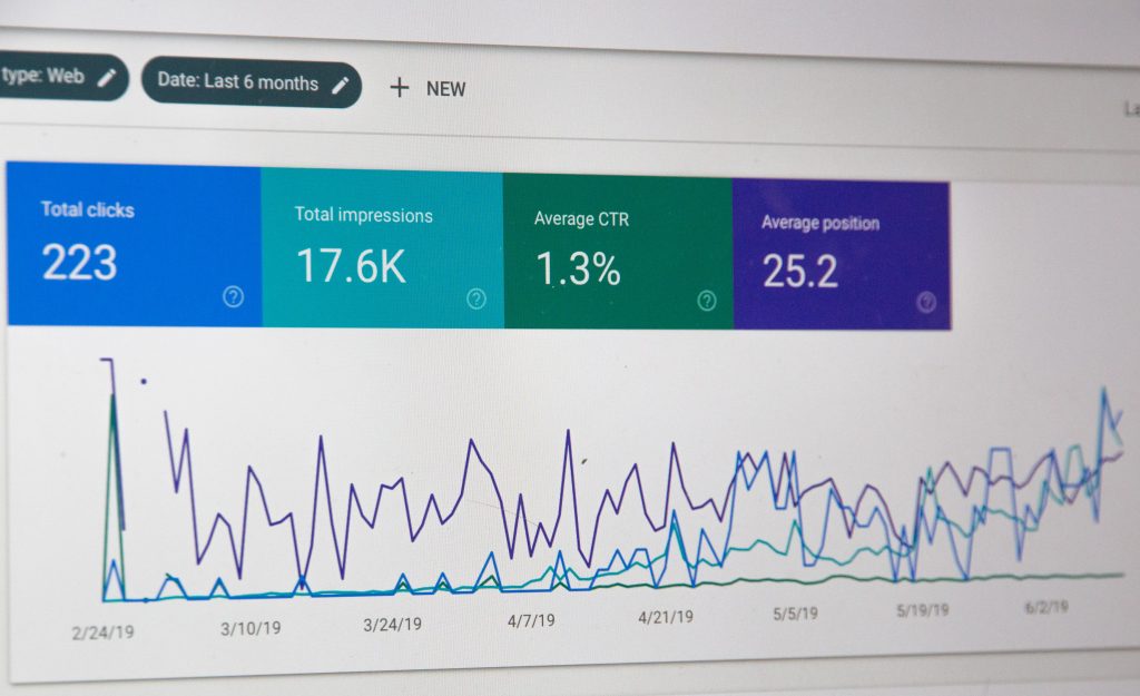 CX strategy planning image showing Google search console insights.