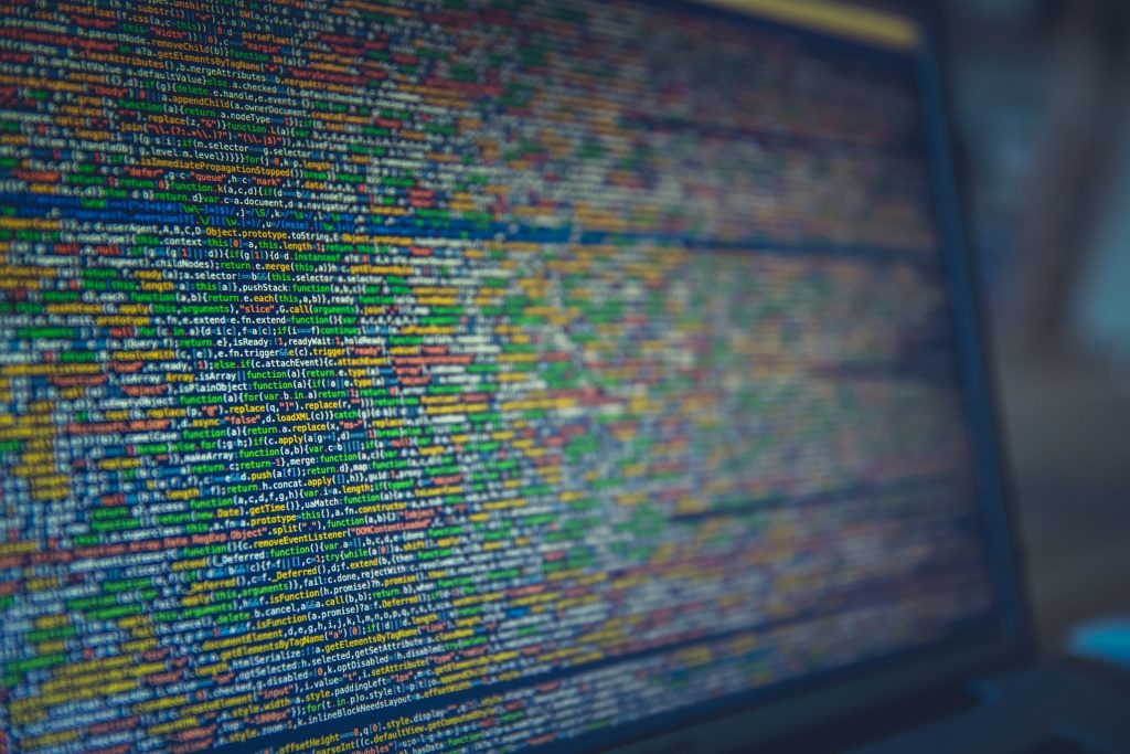 Image showing code to denote app tracking