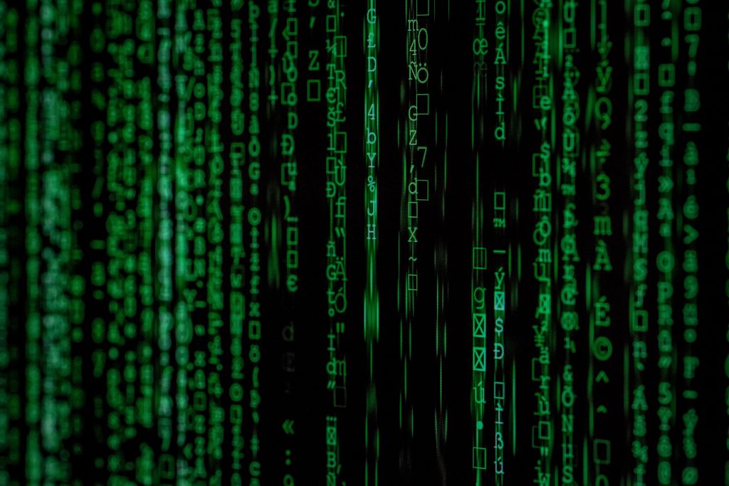 how to hack management - image showing the matrix code to denote hacking