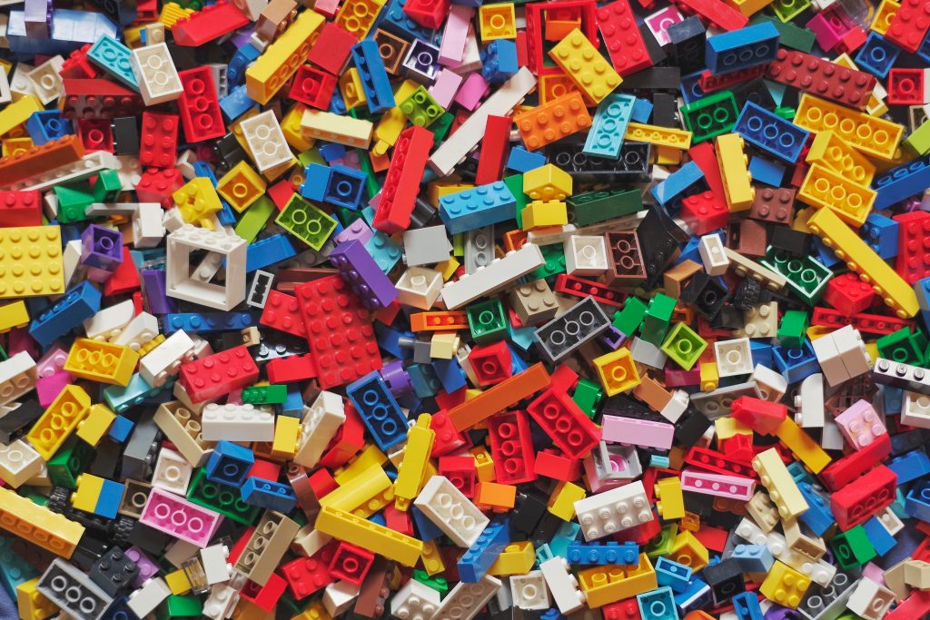 how to hack management - image showing lego blocks which illustrates the need for models.