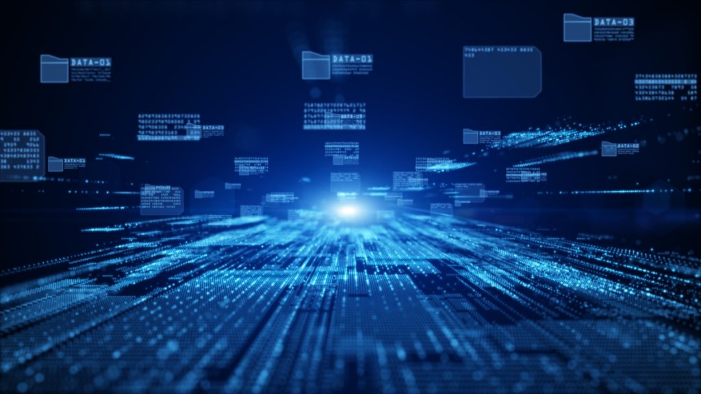 B2B personalization: Digital landscape showing data