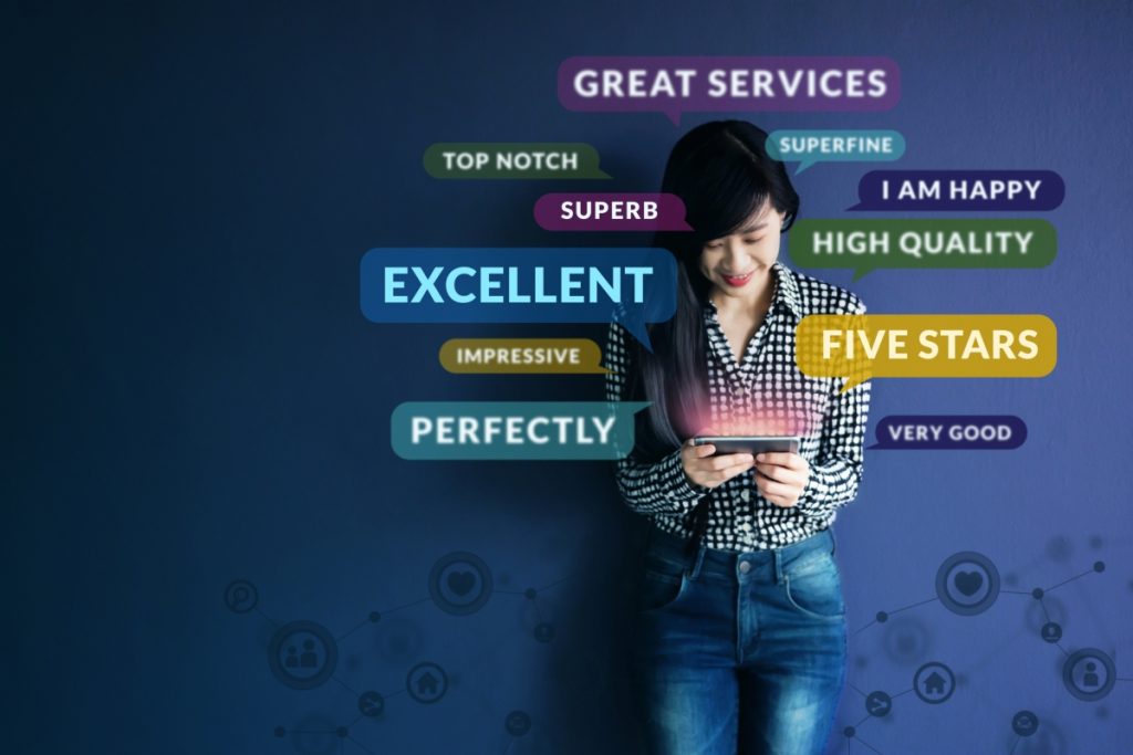 B2B and CLV - image showing customer feedback