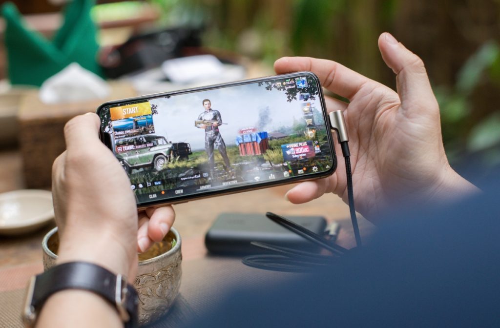 PPC in 2022 - A screenshot of someone playing a mobile game (PUBG).