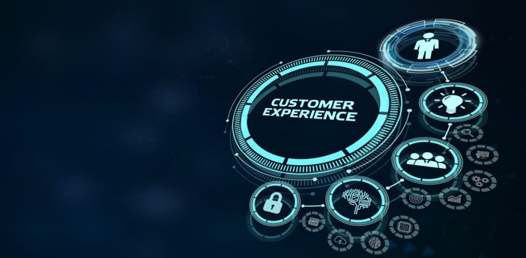 CX Trends 2022 - Image illustrating customer experience factors.
