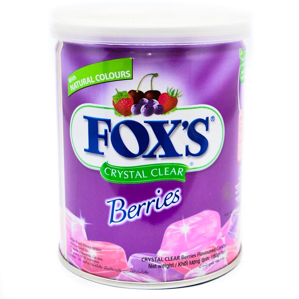 Foxs Berries Bag 90 Gr supplier permen coklat Foxs Berries Bag 90 Gr supplier permen coklat