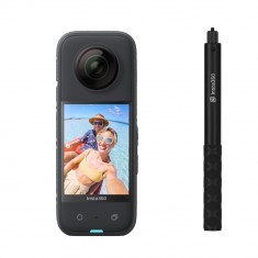 Insta360 X3 360° Camera with Insta360 ONE R Invisible Selfie Stick