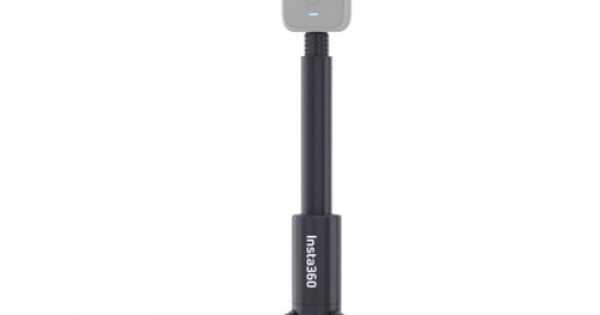 Insta360 Fold 2-in-1 Selfie Stick Retractable Adjustable 1/4 Screw Hole Monopod Max 23inch for Insta360 X4 GOPRO 13/12 Camera