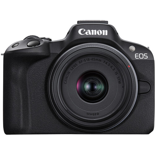 Canon EOS R50 Mirrorless Camera (Black)
