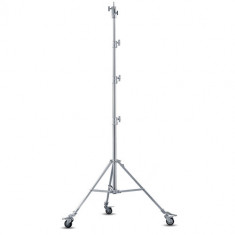 Godox Heavy-Duty Steel Roller Stand (Large, 14.8”)