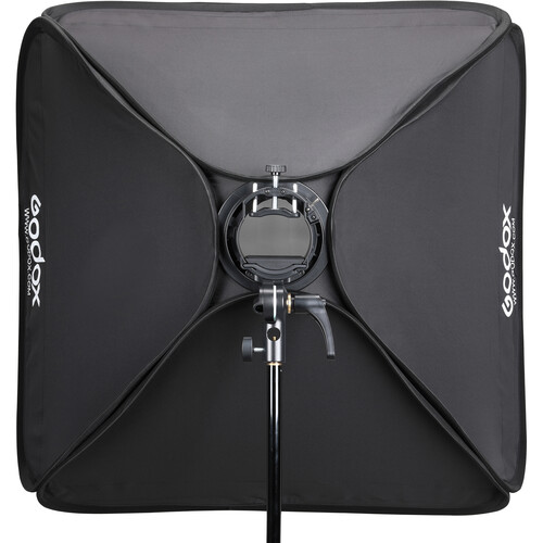 Godox S2 Speedlite Bracket with Softbox & Carrying Bag Kit (31.5 x 31.5")