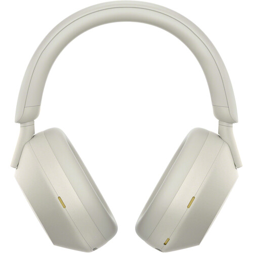 Sony WH-1000XM5 Noise-Canceling Wireless Over-Ear Headphones (Silver)