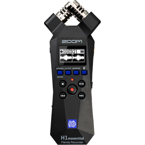 Zoom H1 essential 2-Track 32-Bit Float Portable Audio Recorder
