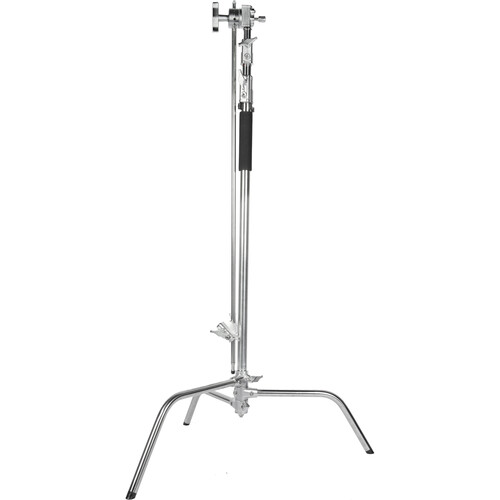 Sirui C-STAND-02 C-Stand with Boom Arm, Casters, and Sandbag (Chrome)