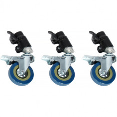 Sirui C-Stand Caster Wheels (3-Pack) For C-STAND-01 & C-STAND-02